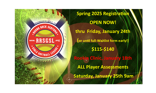 Spring 2025 Registration