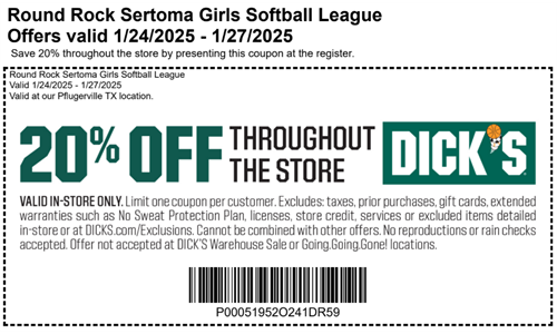 Dick's Sporting Goods Discount Days